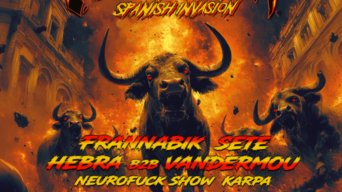 NEUROFU*K: SPANISH INVASION flyer